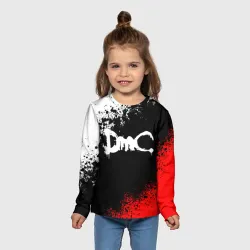 Детский лонгслив 3D Devil May Cry DMC - фото 2
