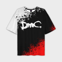 Мужская футболка oversize 3D Devil May Cry DMC