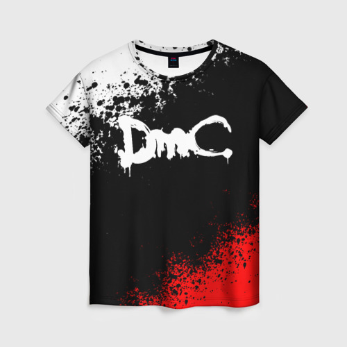 Женская футболка 3D Devil May Cry DMC, цвет 3D печать