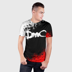 Мужская футболка 3D Slim Devil May Cry DMC - фото 2