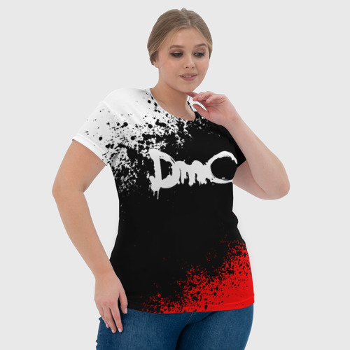 Женская футболка 3D Devil May Cry DMC, цвет 3D печать - фото 6