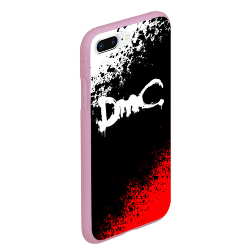 Чехол для iPhone 7Plus/8 Plus матовый Devil May Cry DMC, цвет розовый - фото 3