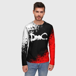 Мужской лонгслив 3D Devil May Cry DMC - фото 2