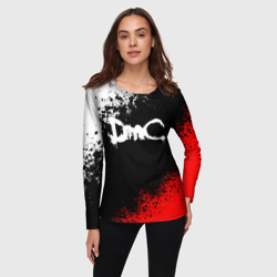 Женский лонгслив 3D Devil May Cry DMC - фото 2