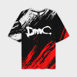 Мужская футболка oversize 3D Devil May Cry DMC