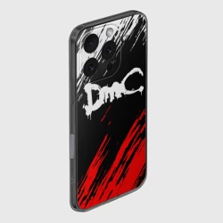 Чехол для iPhone 16 Pro силиконовый с защитой камеры Devil May Cry DMC - фото 2