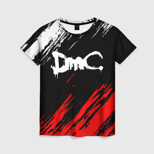 Женская футболка 3D Devil May Cry DMC, цвет 3D печать