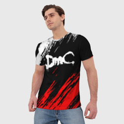 Мужская футболка 3D Devil May Cry DMC - фото 2