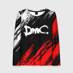 Женский лонгслив 3D Devil May Cry DMC