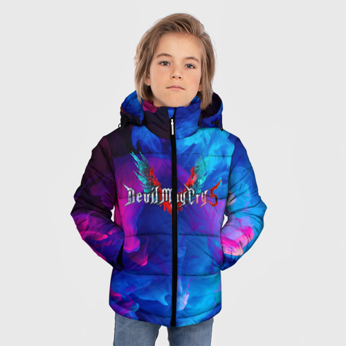 Зимняя куртка для мальчиков 3D Devil May Cry DMC, цвет черный - фото 3