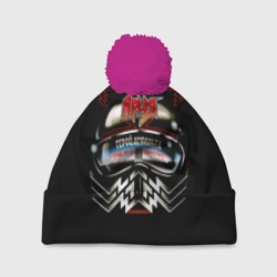 Шапка 3D c помпоном Ария