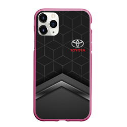 Чехол для iPhone 11 Pro матовый Toyota Тоёта