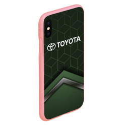 Чехол для iPhone XS Max матовый Toyota Тоёта - фото 2