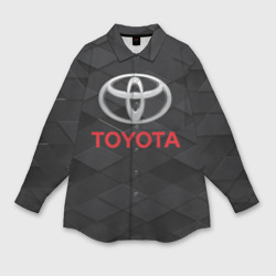 Женская рубашка oversize 3D Toyota Тоёта