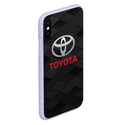 Чехол для iPhone XS Max матовый Toyota Тоёта - фото 2