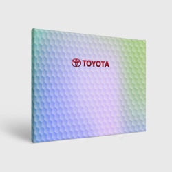 Холст прямоугольный Toyota Тоета