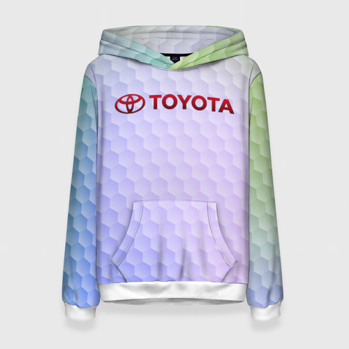 Женская толстовка 3D Toyota Тоета, цвет 3D печать