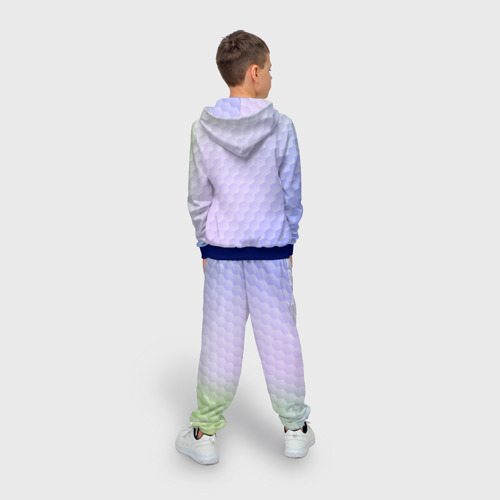 Детский 3D костюм с принтом TOYOTA | ТОЕТА, вид сзади #2