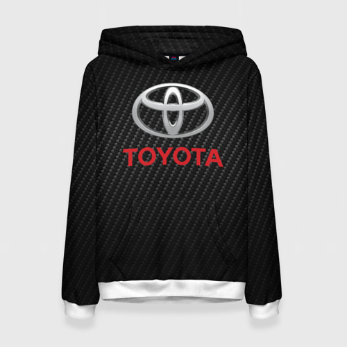 Женская толстовка 3D Toyota Тоёта, цвет 3D печать