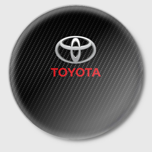Значок Toyota Тоёта, цвет белый