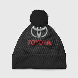 Шапка 3D c помпоном Toyota Тоёта