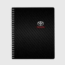 Тетрадь Toyota Тоёта карбон