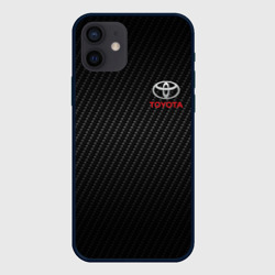 Toyota Тоёта карбон – Чехол для iPhone 12 Mini с принтом купить