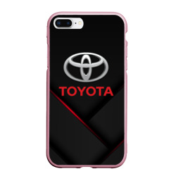 Чехол для iPhone 7Plus/8 Plus матовый Toyota Тоёта