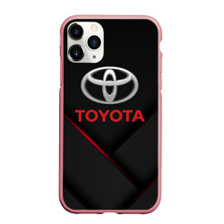 Чехол для iPhone 11 Pro Max матовый Toyota Тоёта