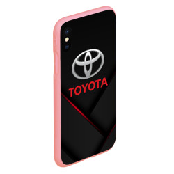 Чехол для iPhone XS Max матовый Toyota Тоёта - фото 2