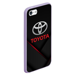 Чехол для iPhone 5/5S матовый Toyota Тоёта - фото 2