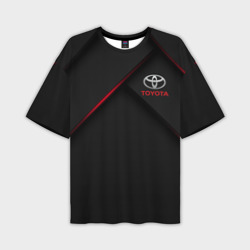 Мужская футболка oversize 3D Toyota Тойота