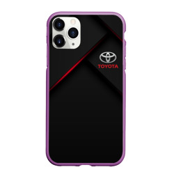 Чехол для iPhone 11 Pro Max матовый Toyota Тойота