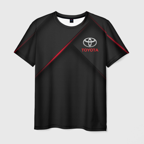Мужская футболка 3D Toyota Тойота, цвет 3D печать