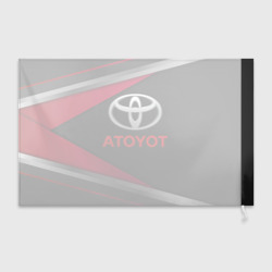 Флаг 3D Toyota Тоёта - фото 2