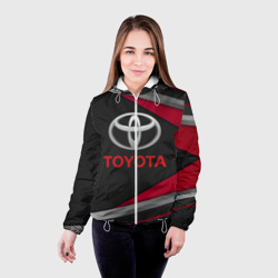 Женская куртка 3D Toyota Тоёта - фото 2