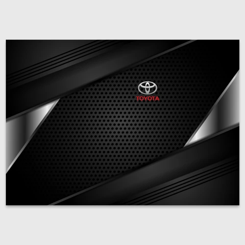 Поздравительная открытка Toyota Тоета