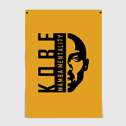 Постер Kobe Mamba mentality
