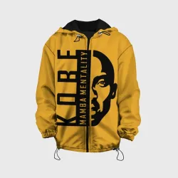 Детская куртка 3D Kobe Mamba mentality