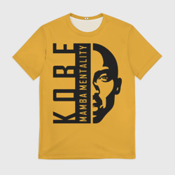 Мужская футболка 3D Kobe Mamba mentality