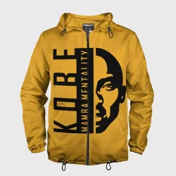Мужская ветровка 3D Kobe Mamba mentality