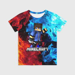 Детская футболка 3D Minecraft Майнкрафт