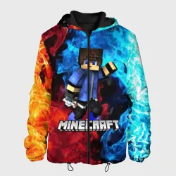 Мужская куртка 3D Minecraft Майнкрафт