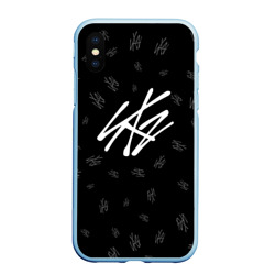 Чехол для iPhone XS Max матовый Stray Kids