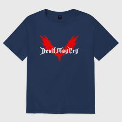 Женская футболка хлопок Oversize Devil May Cry DMC