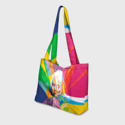 Пляжная сумка 3D Billie Eilish - фото 2