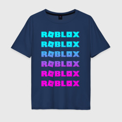 Мужская футболка хлопок Oversize Roblox