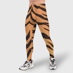 Мужские тайтсы 3D Тигриный камуфляж - фото 2