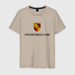 Мужская футболка хлопок Porsche Порше