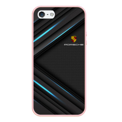 Чехол для iPhone 5/5S матовый Porsche Порше